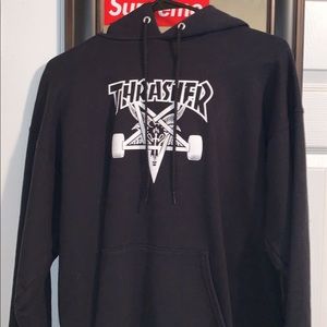 SKATE GOAT TRASHER HOODIE